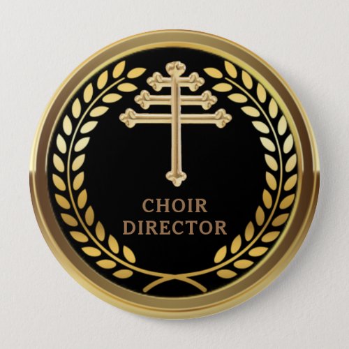 Maronite Catholic Church Choir Director  Badge  Button