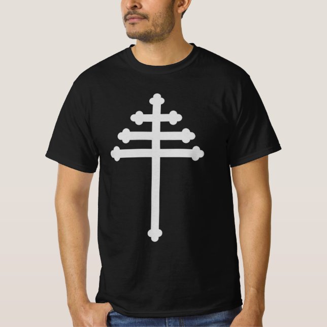 Maronite Church Cross T-Shirt (Front)