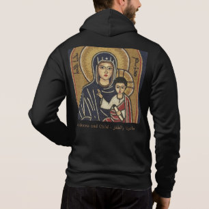 Maronite Church Cross with Jesus and Mary Hoodie