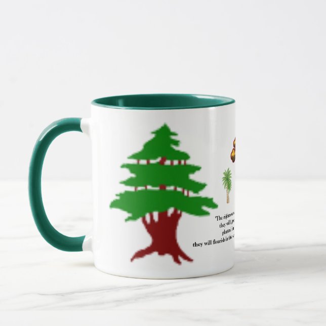 Maronite Church Psalm 92 Gift Mug (Left)