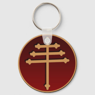 Maronite Cross Keychain