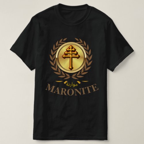 MARONITE  Official Cross T_Shirt