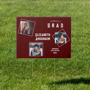Maroon 3 Photo Collage Grad Photo Announcement Sig Sign