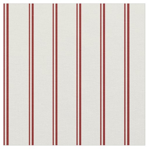 Maroon and Beige Pattern of Stripes Fabric