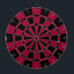 Maroon And Black Dartboard<br><div class="desc">Maroon And Black Dart Board</div>