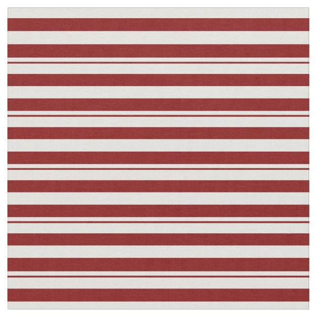 Maroon and Light Cyan Stripes/Lines Pattern Fabric (Close Up)
