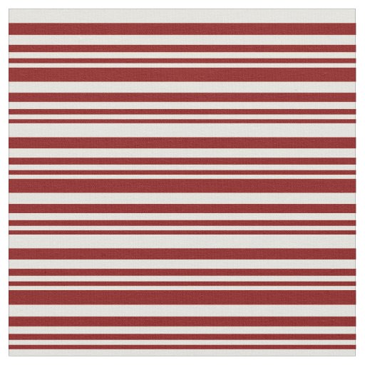 Maroon and Light Yellow Stripes Pattern Fabric