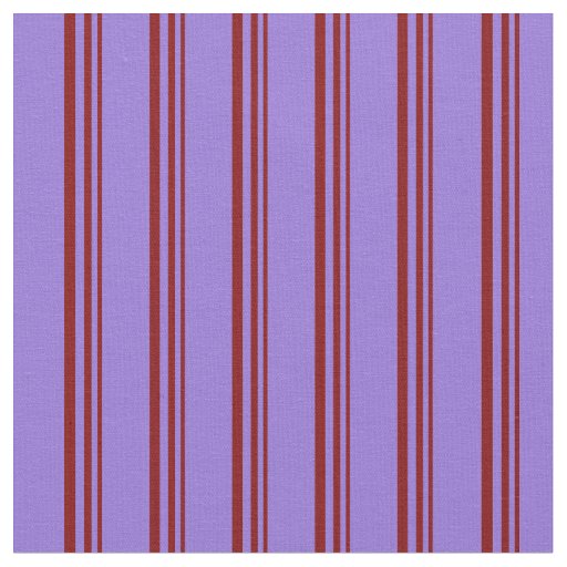 Maroon and Purple Lines Pattern Fabric