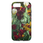 Maroon and Yellow Tulips Colorful Floral iPhone 8/7 Case