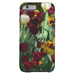 Maroon and Yellow Tulips Colorful Floral Tough iPhone 6 Case