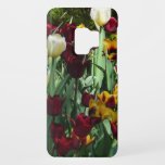 Maroon and Yellow Tulips Colorful Floral Case-Mate Samsung Galaxy S9 Case