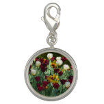 Maroon and Yellow Tulips Colorful Floral Charm