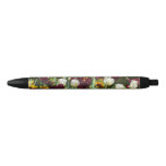 Maroon and Yellow Tulips Colorful Floral Pen
