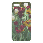 Maroon and Yellow Tulips Colorful Floral iPhone SE/8/7 Case