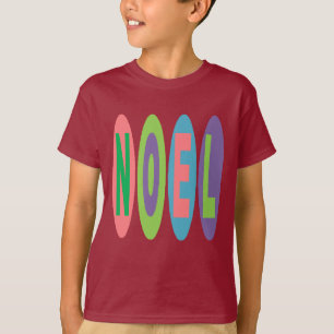 Maroon basic tee-shirt for children CHRISTMAS T-Shirt