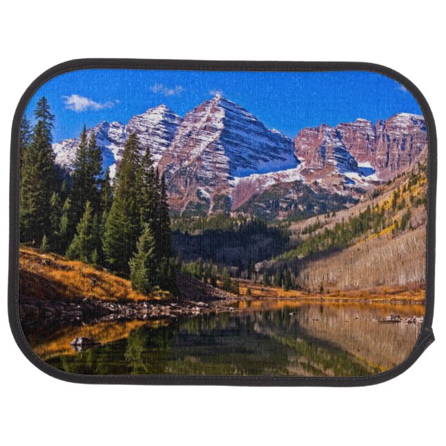 Maroon Bells Car Mat (Rear)