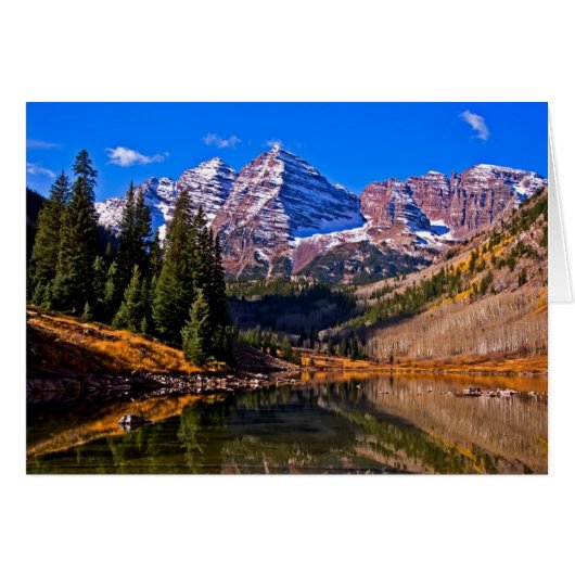 Maroon Bells Cards (Front Horizontal)