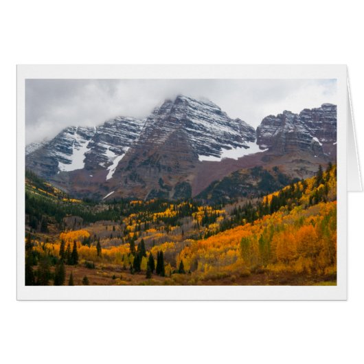 Maroon Bells Cards (Front Horizontal)