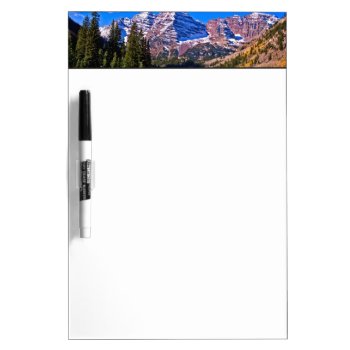 Maroon Bells Dry Erase Board by usmountains at Zazzle