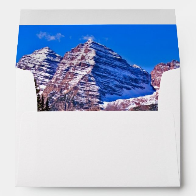 Maroon Bells Envelope (Back (Bottom))