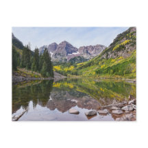 Maroon Bells in Autumn, Colorado