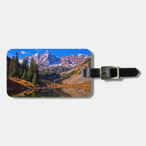 Maroon Bells Luggage Tag