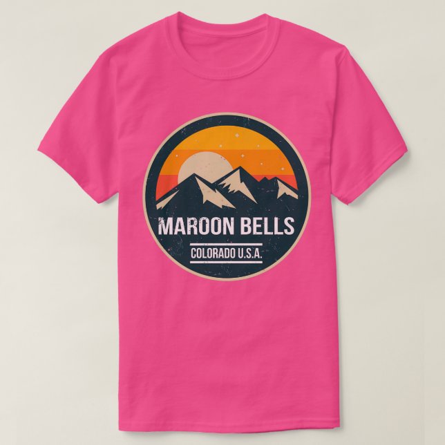 Maroon Bells National Park T-Shirt (Design Front)