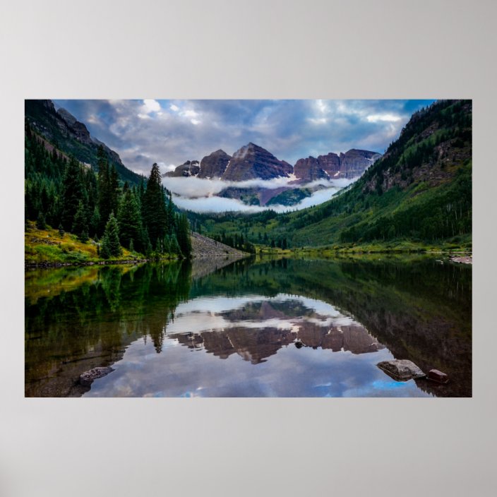 Maroon Bells Poster | Zazzle.com