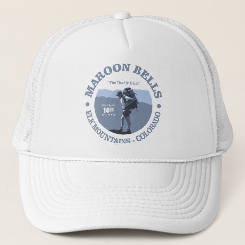 Maroon Bells rd Trucker Hat