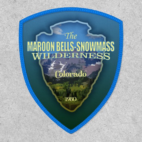 Maroon Bells_Snowmass arrowhead  Patch