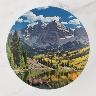 Maroon Bells Trinket Tray