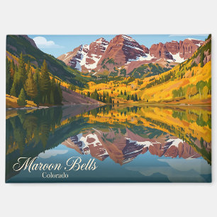 Maroon Bells USA Magnet