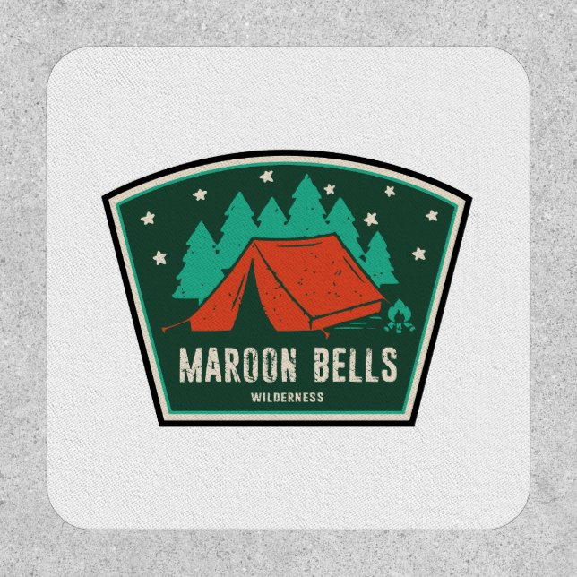 Maroon Bells Wilderness Camping Patch (Front)
