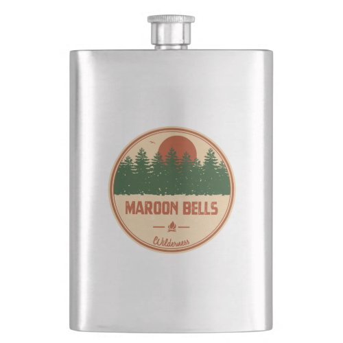 Maroon Bells Wilderness Flask