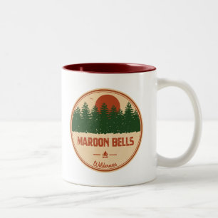 Maroon Bells Wilderness Two-Tone Coffee Mug