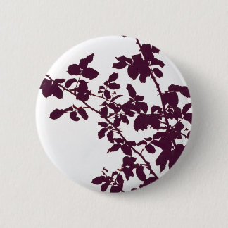 Maroon Branches Button