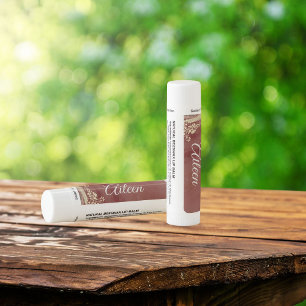 Maroon Bridesmaid Gift Idea Lip Balm
