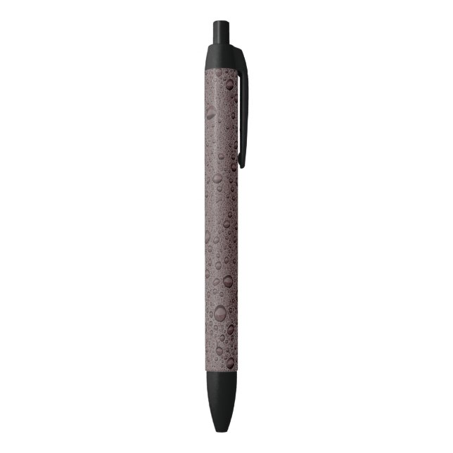 Maroon brown water droplets pen (Bottom (Vertical))
