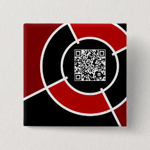 maroon bullseye QR code Button