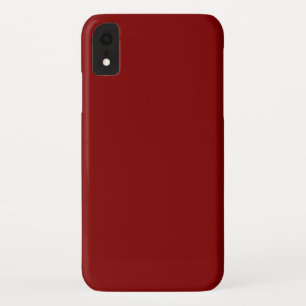 Maroon iPhone XR Case