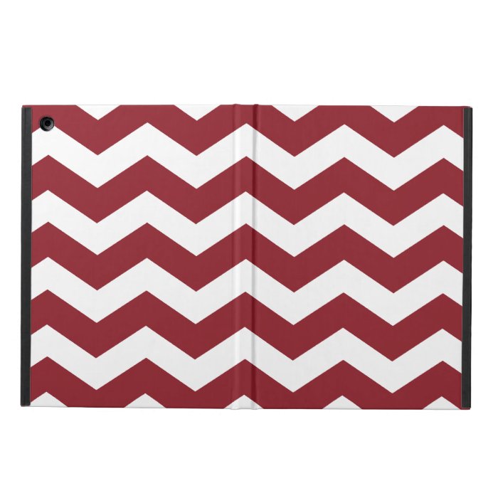 Maroon Chevron iPad Air Case