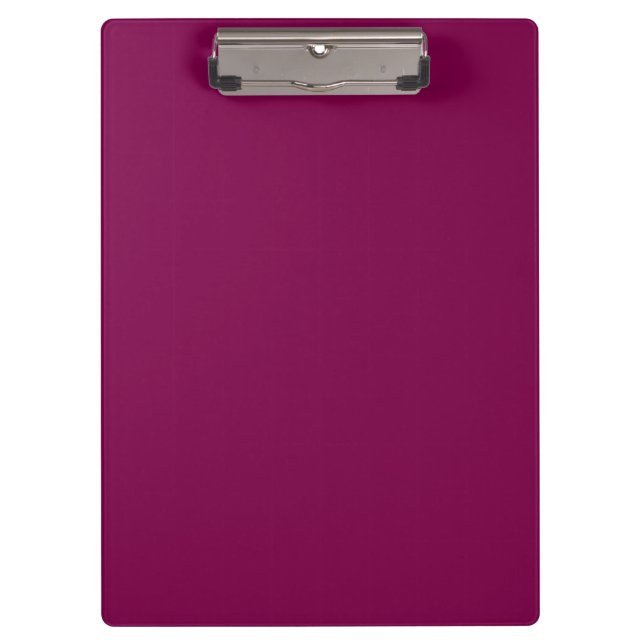 Maroon Clipboard  (Front)