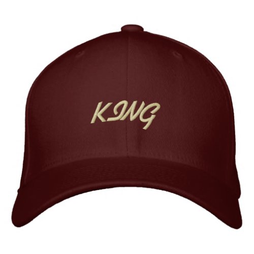 Maroon Color Flexfit Wool Embroidered Baseball Cap