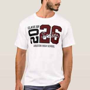 Maroon Congrats Graduation T-Shirt