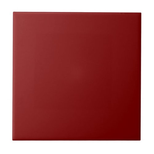 MaroonDark Red 800000 Color Option to Add Image Ceramic Tile