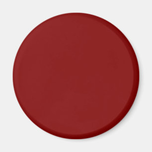 Maroon / Dark Red 800000 with Add Your Name Option Magnet