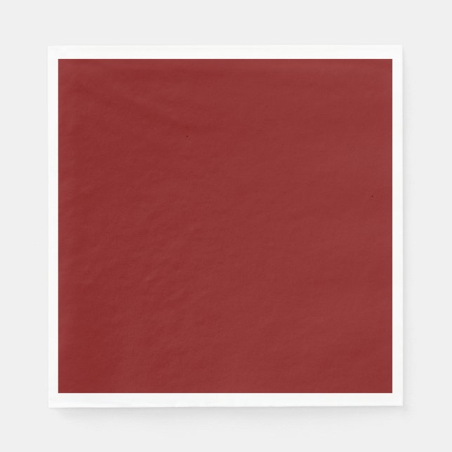 Maroon, dark red color, napkins (Front)