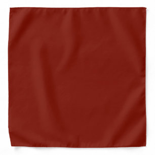 Maroon, Deep Red Shade, Bandana