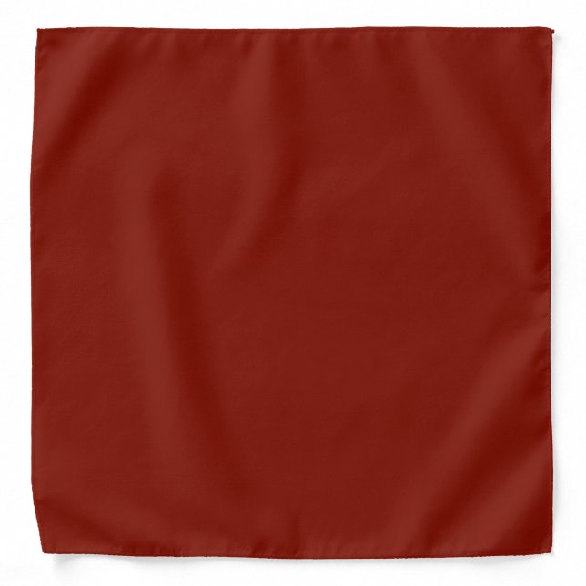 Maroon, Deep Red Shade, Bandana (Front)