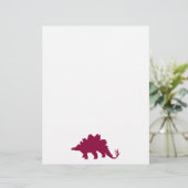 Maroon Dinosaur (Standing Front)